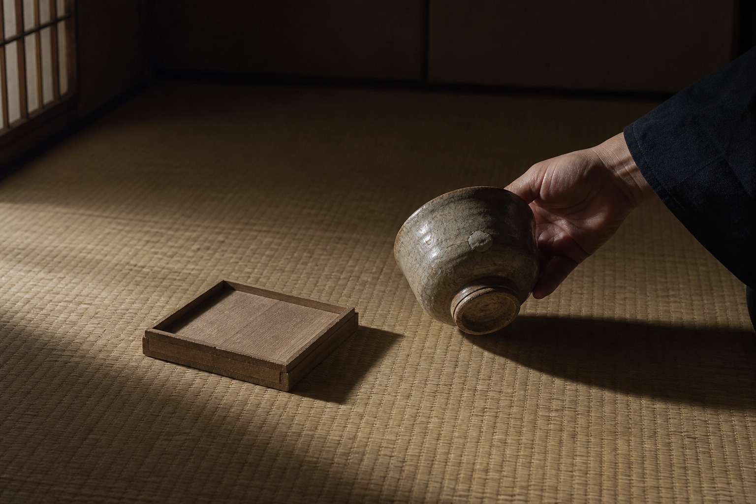 やわらかな釉薬の古い器